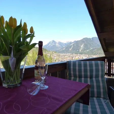 Haus Am Hochwald Appartement Mittenwald Buitenkant foto